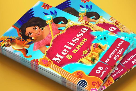 Convite Digital Elena de Avalor