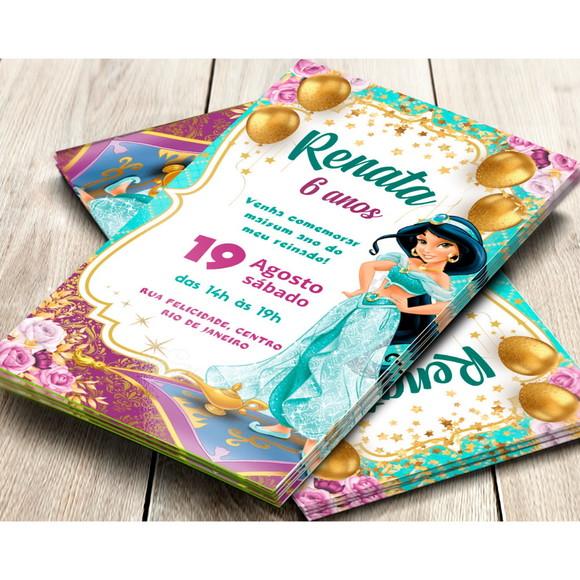 Convite Impresso Jasmine