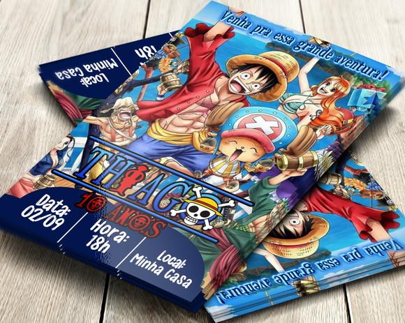 Convite Digital One Piece