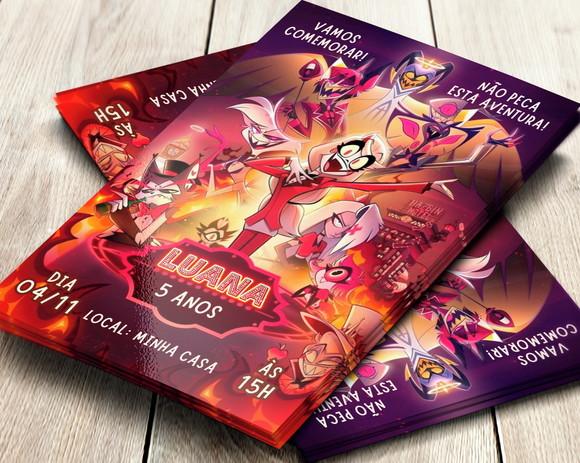 Convite Digital Hotel Hazbin