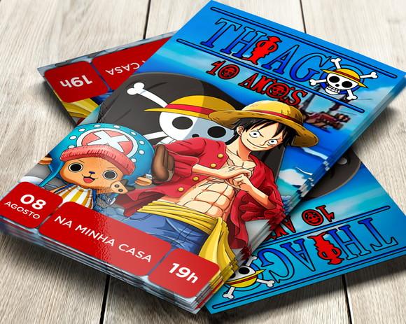 Convite Digital One Piece