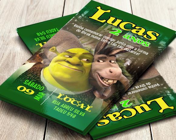 Convite Digital Shrek