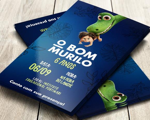 Convite Digital o Bom Dinossauro