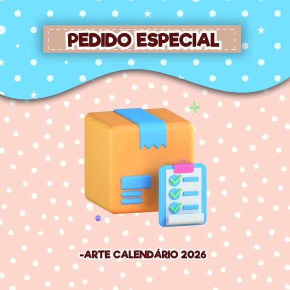 Arte para Calendário 2026