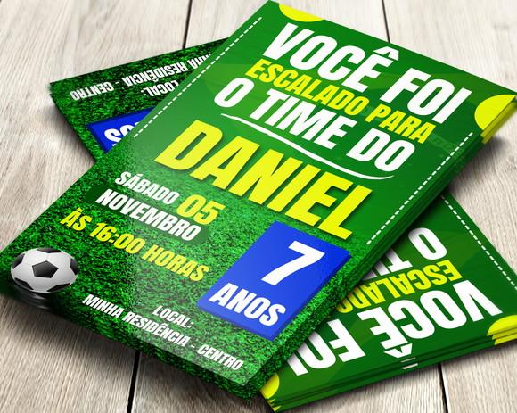 Convite Digital Futebol