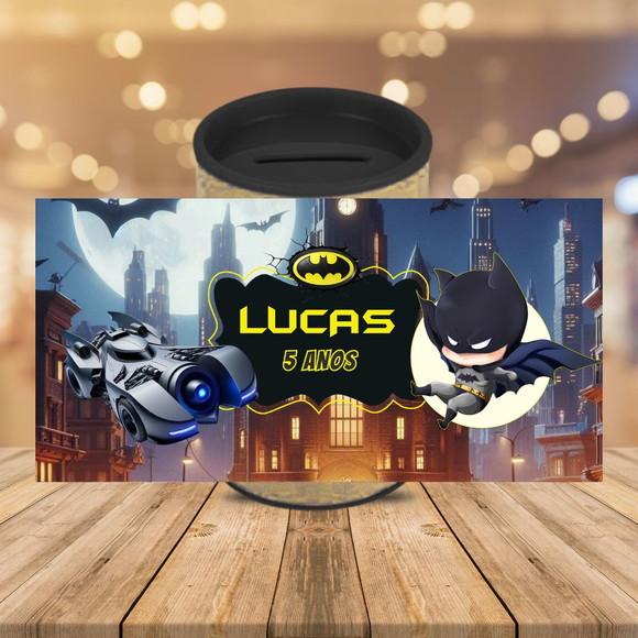 Adesivo para Cofrinho Batman