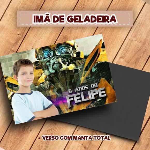 Imã de Geladeira Personalizado Transformers