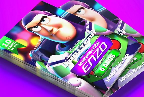 Convite Digital Buzz Lightyear