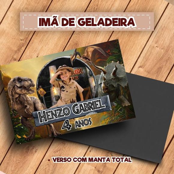 Imã de Geladeira Jurassic Park