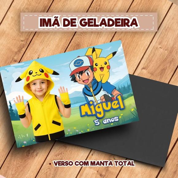 Imã de Geladeira Pokemon