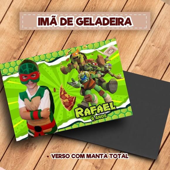 Imã de Geladeira Tartaruga Ninja