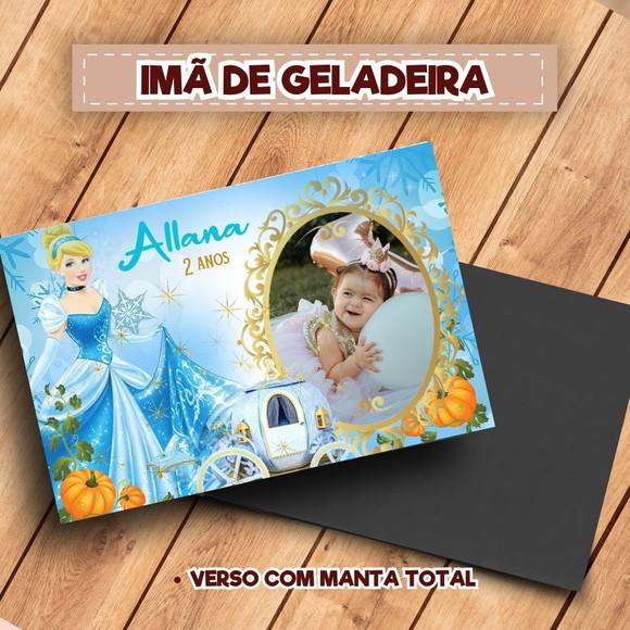 Imã de Geladeira Cinderela