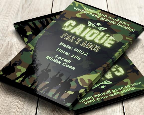 Convite Digital Exército