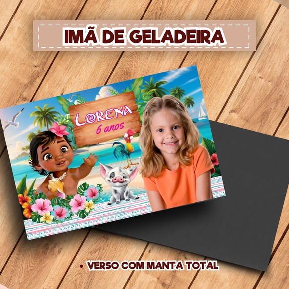 Imã de Geladeira Moana Baby