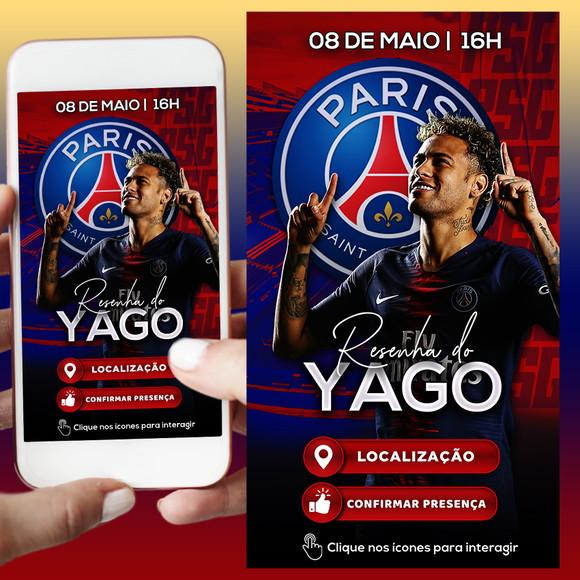 Convite Digital Interativo Psg