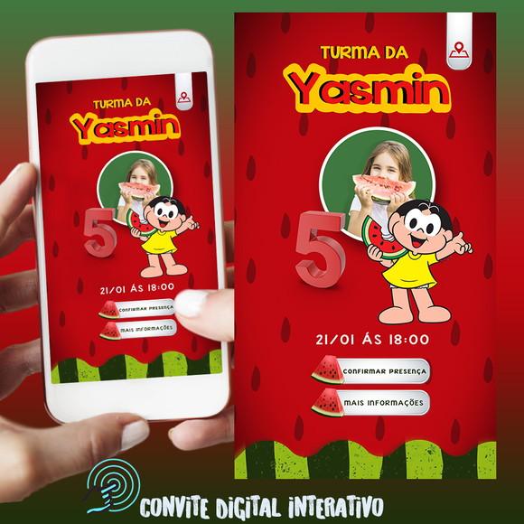 Convite Digital Interativo Magali