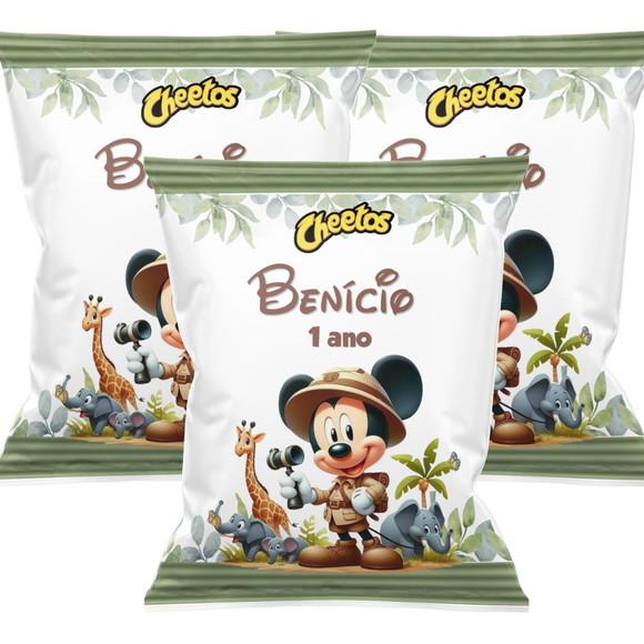 Embalagem para Salgadinho Mickey Safari