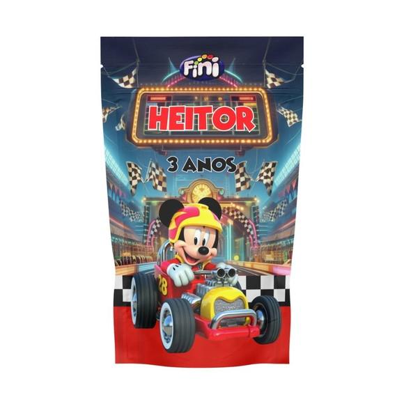 Saco Zip Lock Mickey Sobre Rodas