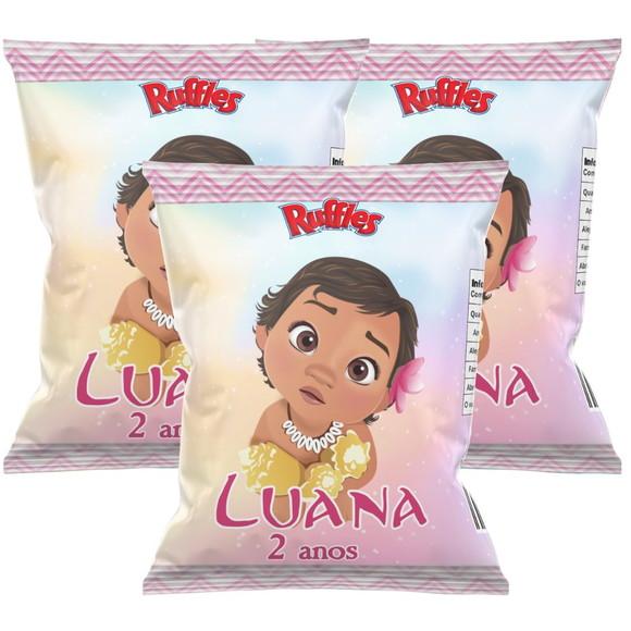 Embalagem para Salgadinho Moana Baby