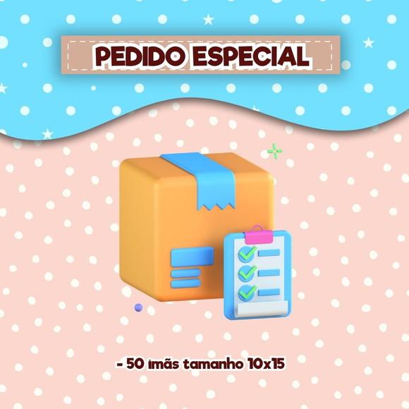 50 Ímãs 10x15 (imã de Geladeira)