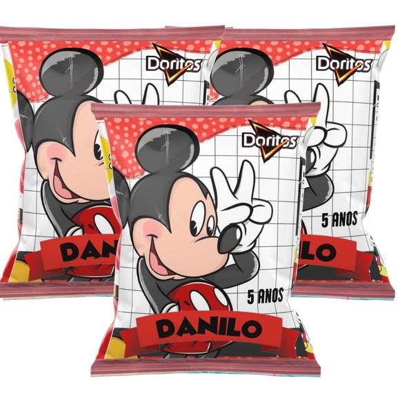 Embalagem para Salgadinho Mickey