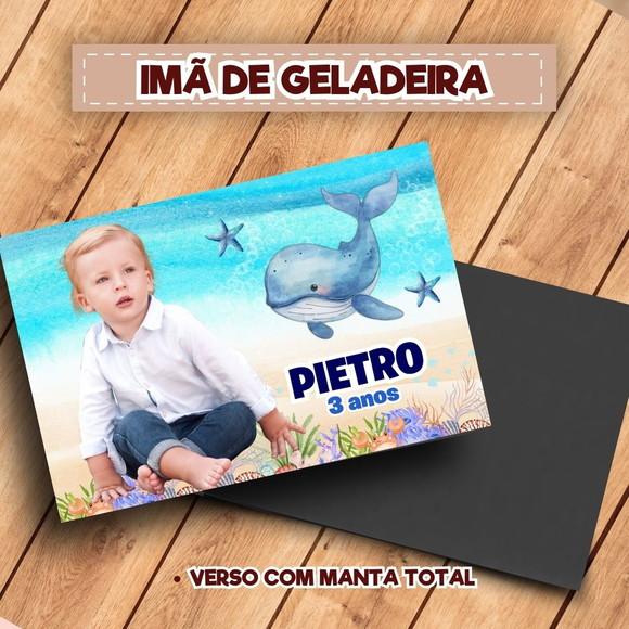 Imã de Geladeira Fundo do Mar Menino