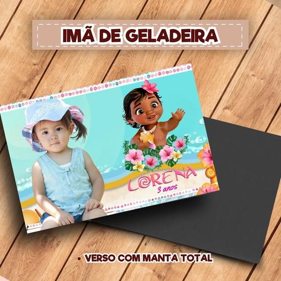 Imã de Geladeira Moana Baby