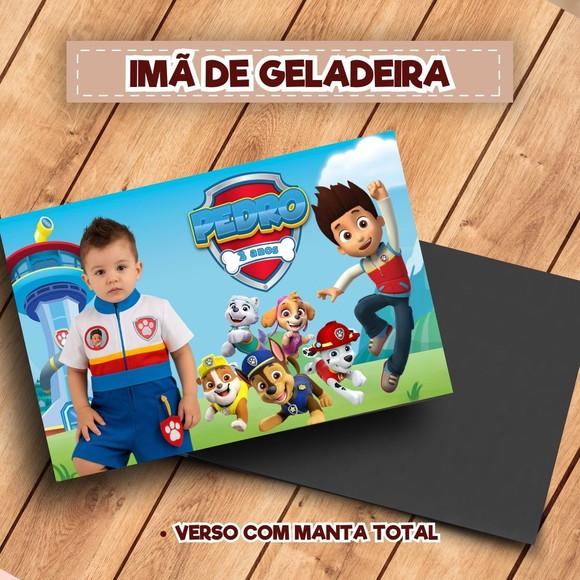 Imã de Geladeira Patrulha Canina