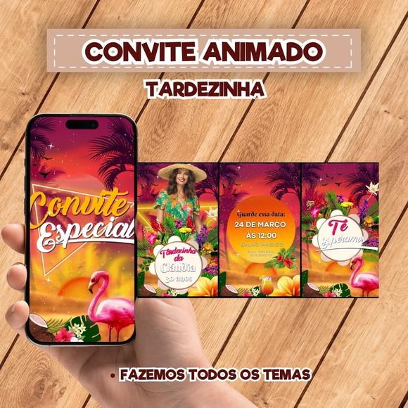 Convite Animado Tardezinha