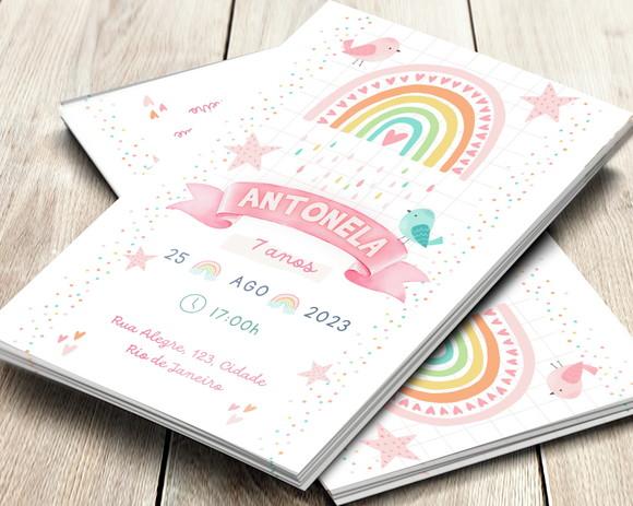 Convite Digital Boho