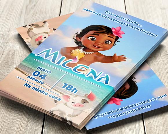 Convite Digital Moana