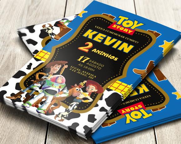 Convite Digital Toy Story