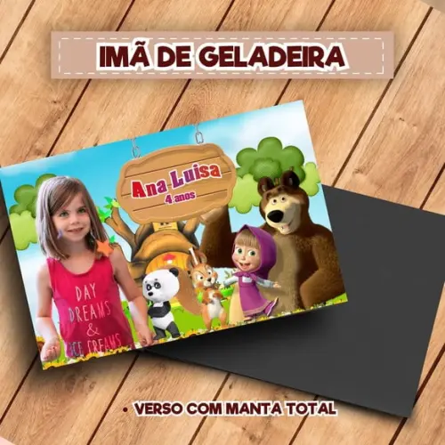 Imã de Geladeira Personalizado