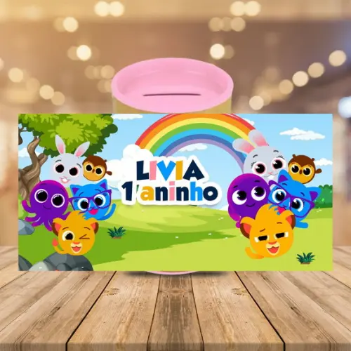 Adesivo para Cofrinho Bolofofos
