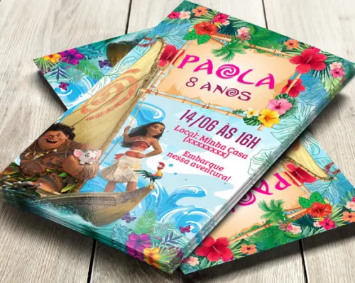 Convite Digital Moana
