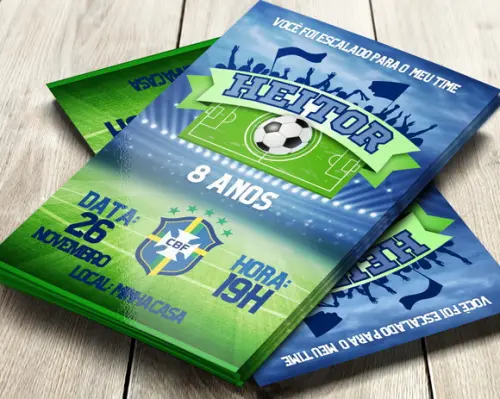 Convite Digital Futebol
