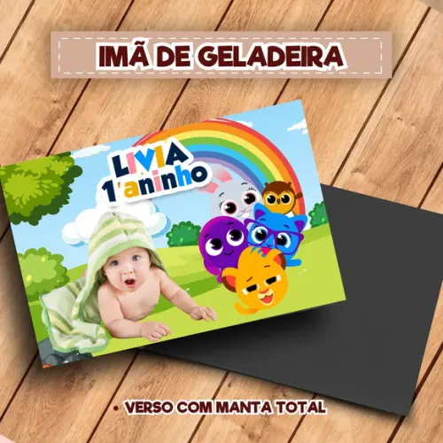 Imã de Geladeira Personalizado Bolofofos