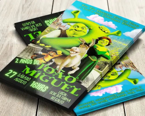 Convite Digital Shrek