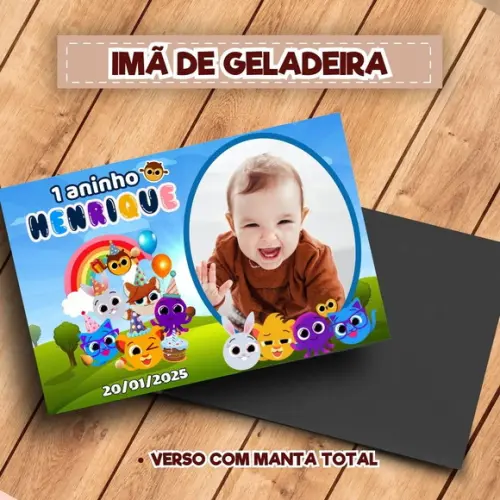 Imã de Geladeira Bolofofos