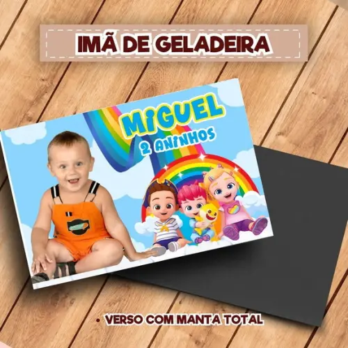 Imã de Geladeira Bebefinn