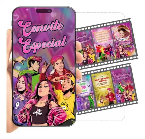 Convite Animado Emily Vick