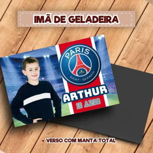 Imã de Geladeira Personalizado Paris Saint Germain