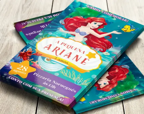 Convite Digital Ariel