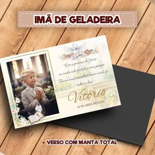 Imã de Geladeira Primeira Eucaristia
