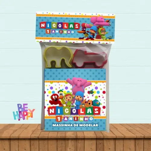 Kit Massinha de Modelar Pocoyo
