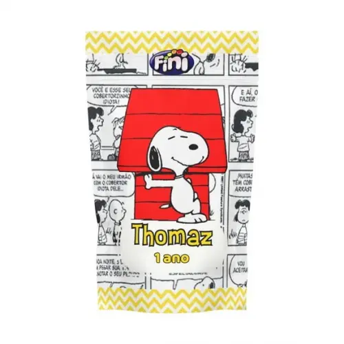 Saco Zip Lock Snoopy