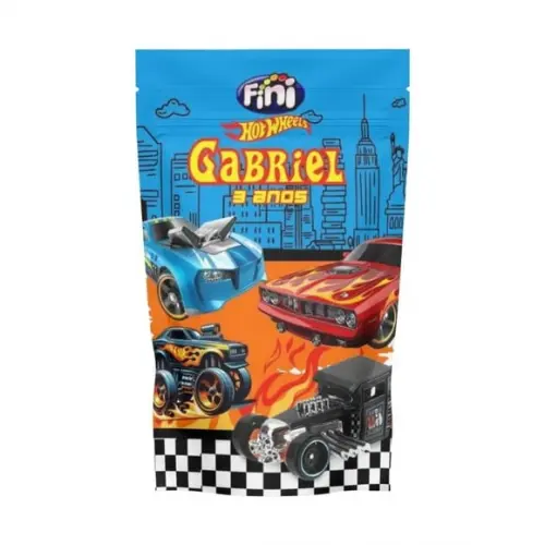 Saco Zip Lock Hot Wheels