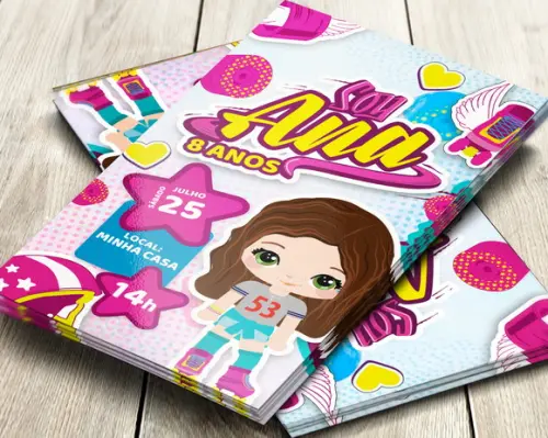 Convite Digital Soy Luna