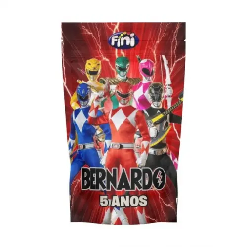 Saco Zip Lock Power Rangers