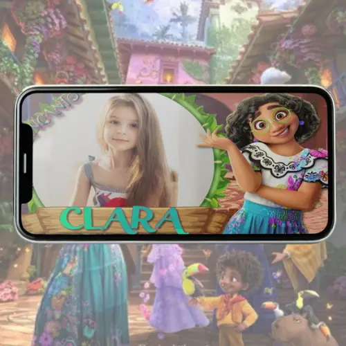 Convite Animado Encanto